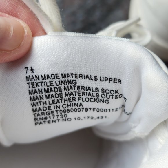 Wild Fable White Platform Sneakers Size 7.5 - Picture 14 of 16